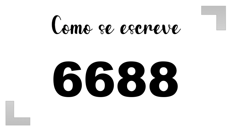 Imagem do número 6688