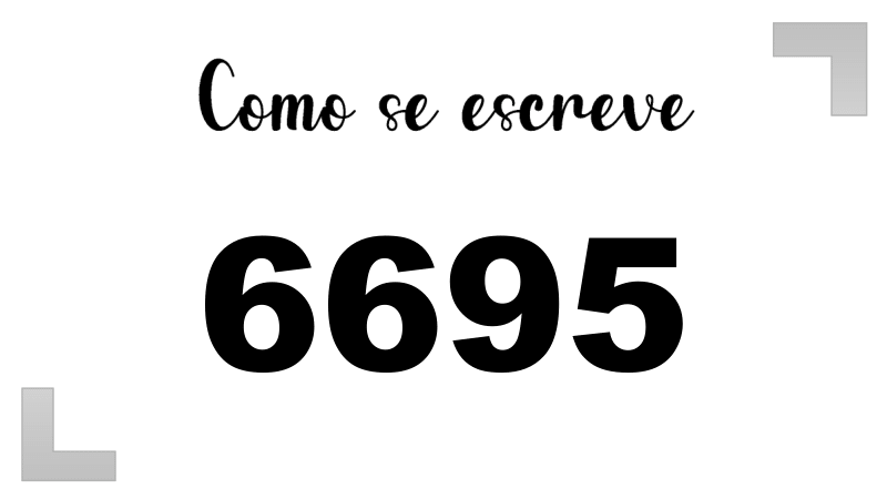 Imagem do número 6695