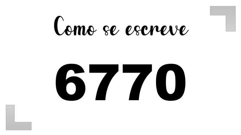 Imagem do número 6770