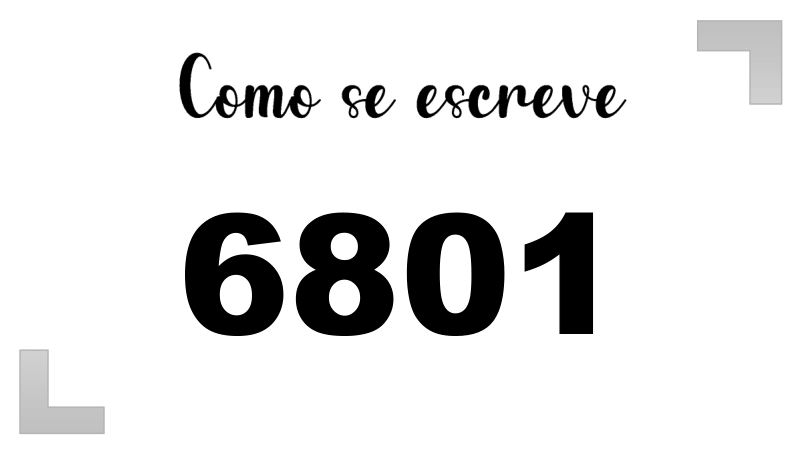 Imagem do número 6801