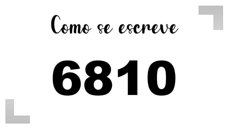 Imagem do número 6810