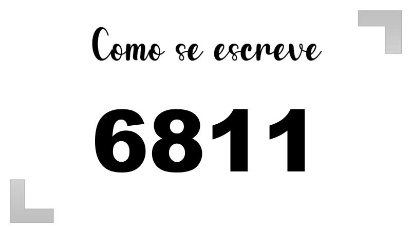 Imagem do número 6811