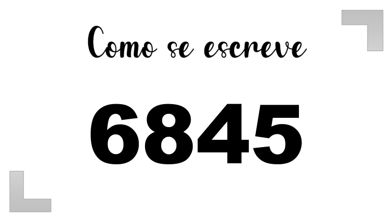 Imagem do número 6845