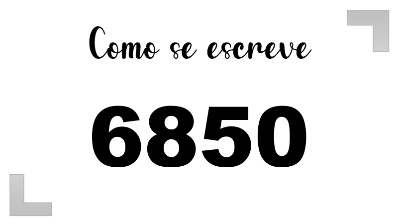 Imagem do número 6850