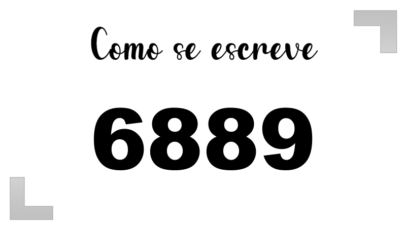 Imagem do número 6889