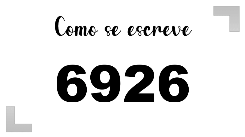 Imagem do número 6926