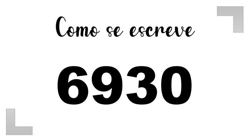 Imagem do número 6930