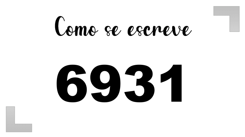 Imagem do número 6931