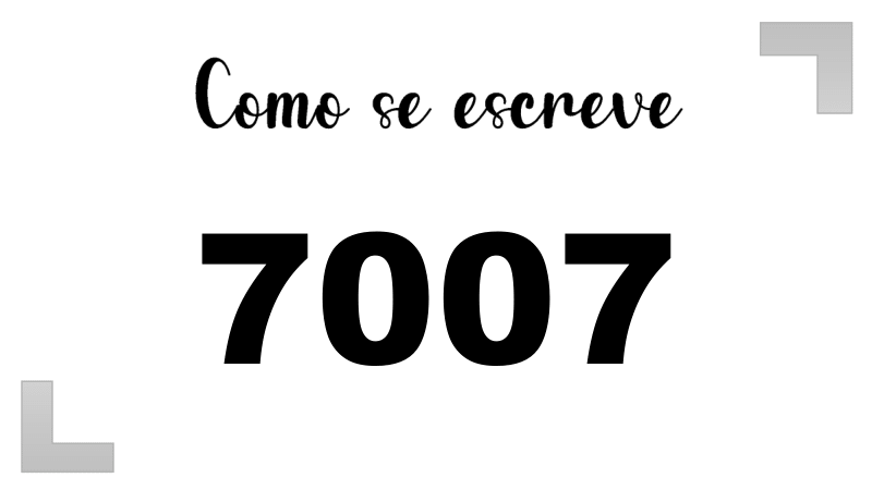 Imagem do número 7007