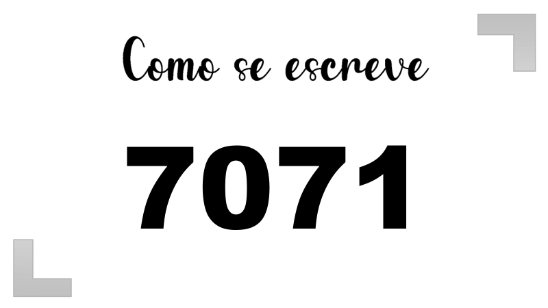 Imagem do número 7071