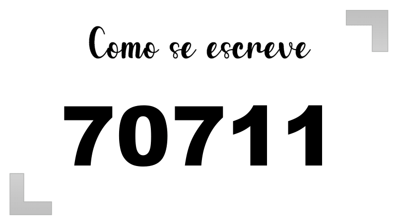 Imagem do número 70711