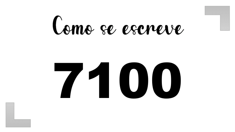 Imagem do número 7100