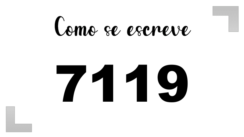Imagem do número 7119