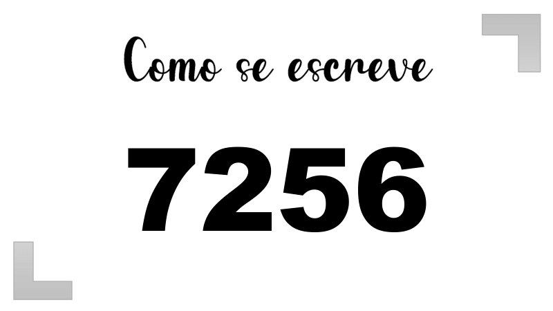 Imagem do número 7256