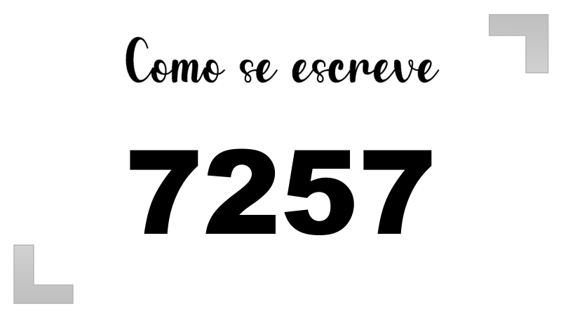 Imagem do número 7257