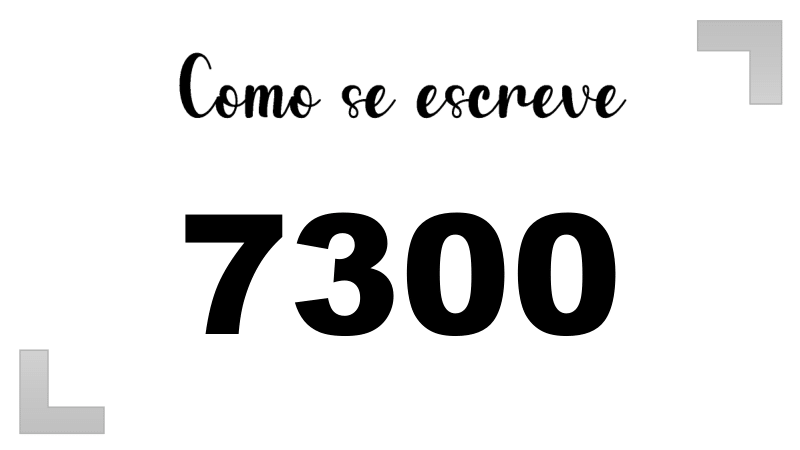 Imagem do número 7300