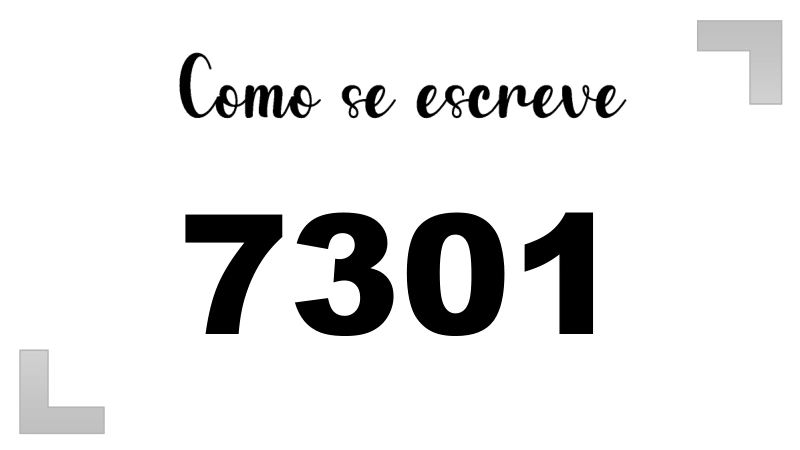 Imagem do número 7301