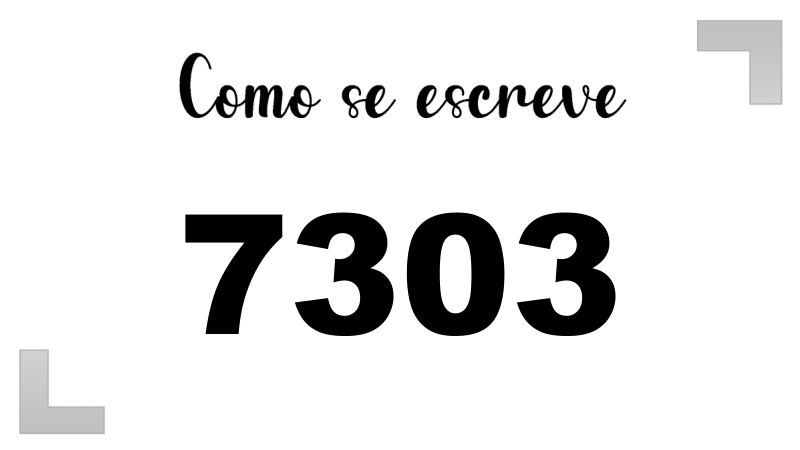 Imagem do número 7303