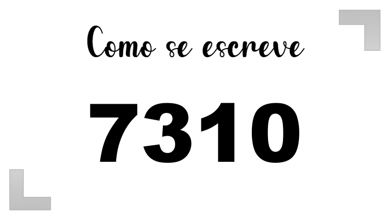 Imagem do número 7310