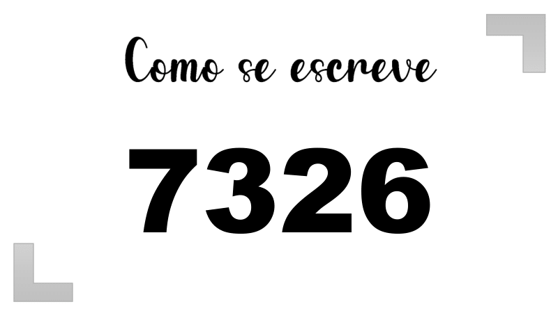 Imagem do número 7326