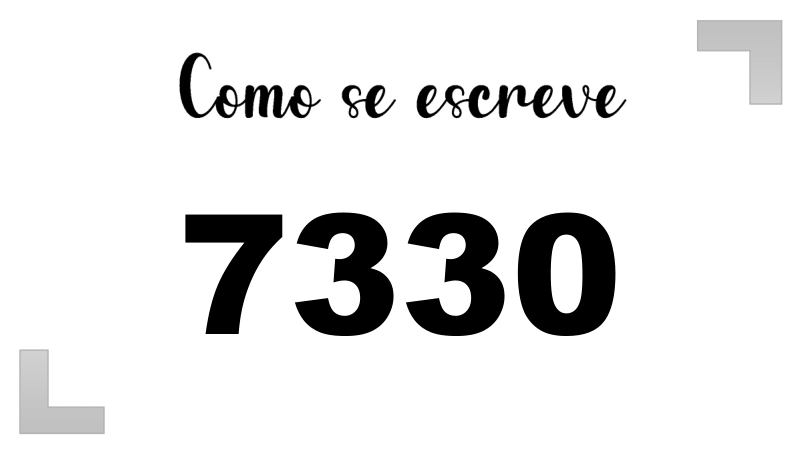 Imagem do número 7330