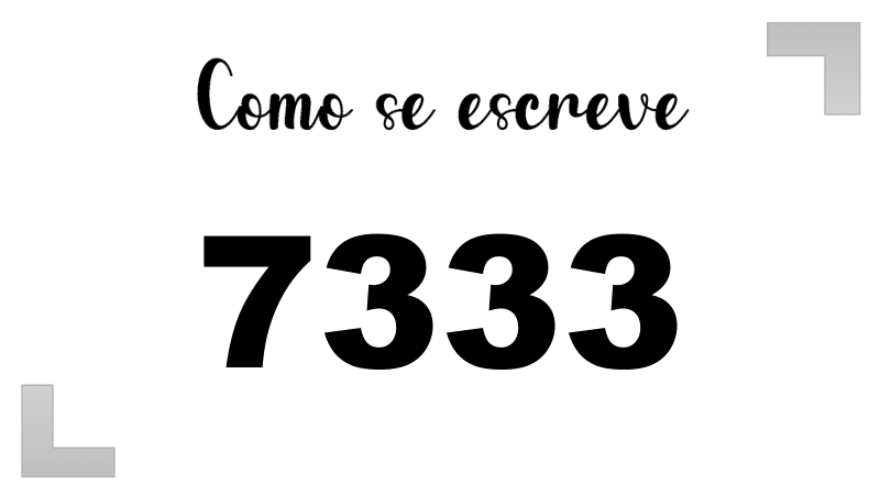 Imagem do número 7333
