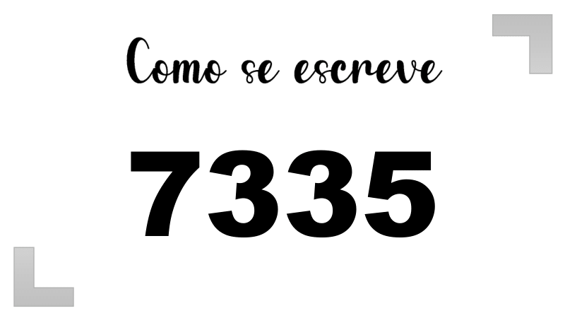 Imagem do número 7335