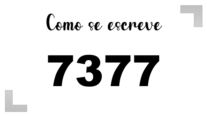 Imagem do número 7377