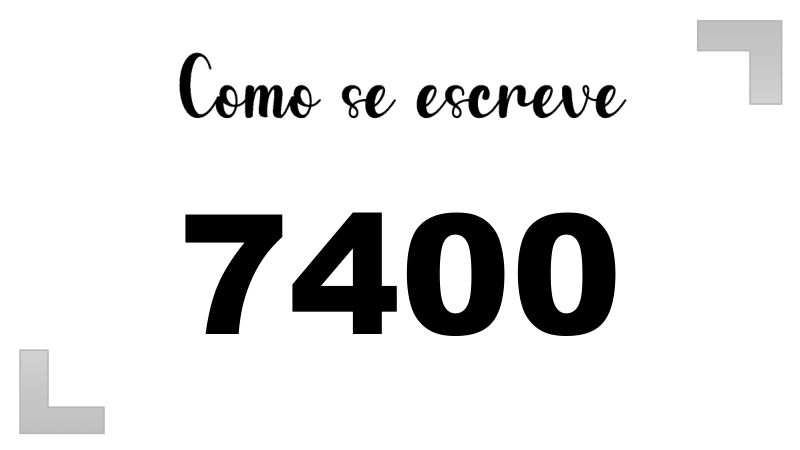 Imagem do número 7400