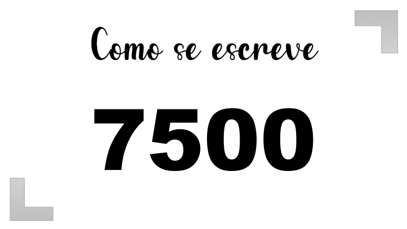 Imagem do número 7500