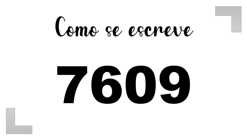 Imagem do número 7609