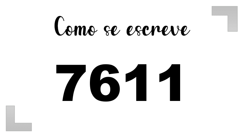 Imagem do número 7611