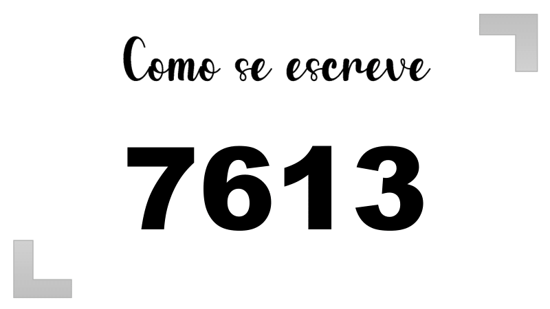 Imagem do número 7613