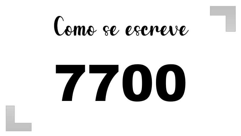 Imagem do número 7700