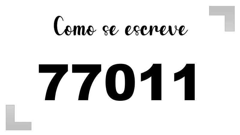 Imagem do número 77011