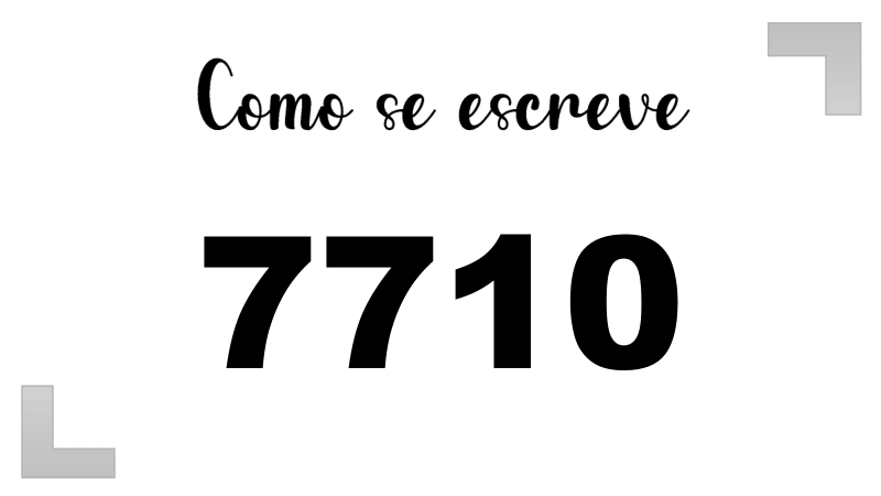 Imagem do número 7710