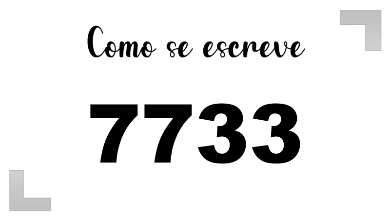 Imagem do número 7733