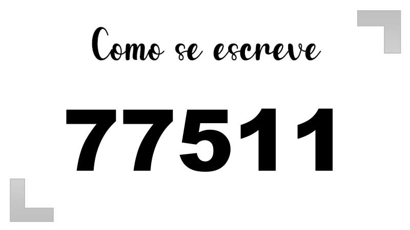 Imagem do número 77511