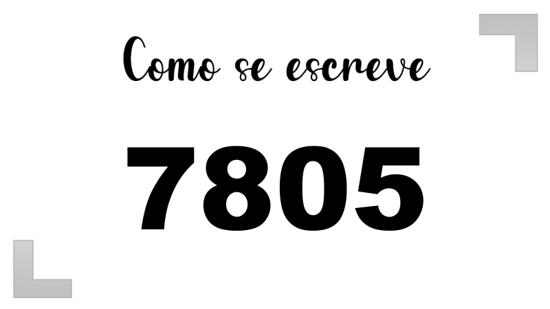 Imagem do número 7805