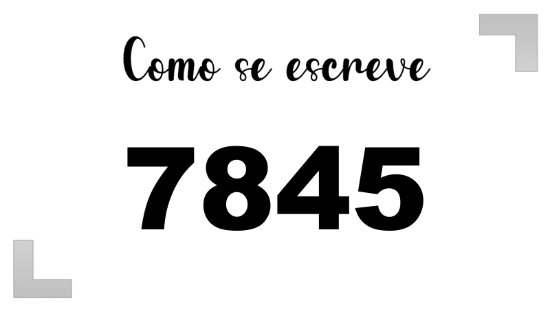 Imagem do número 7845