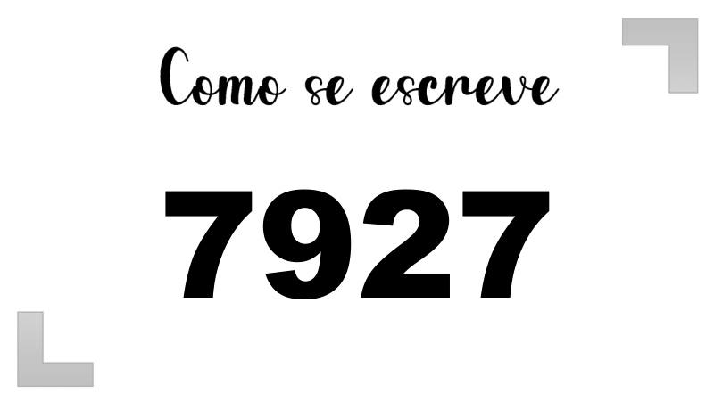 Imagem do número 7927