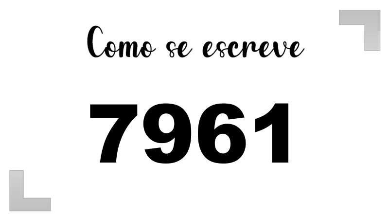 Imagem do número 7961