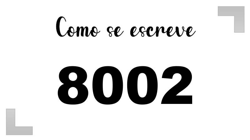 Imagem do número 8002