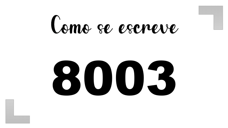 Imagem do número 8003