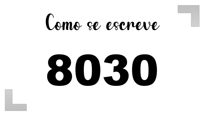 Imagem do número 8030