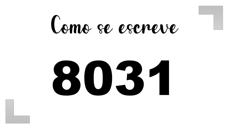 Imagem do número 8031