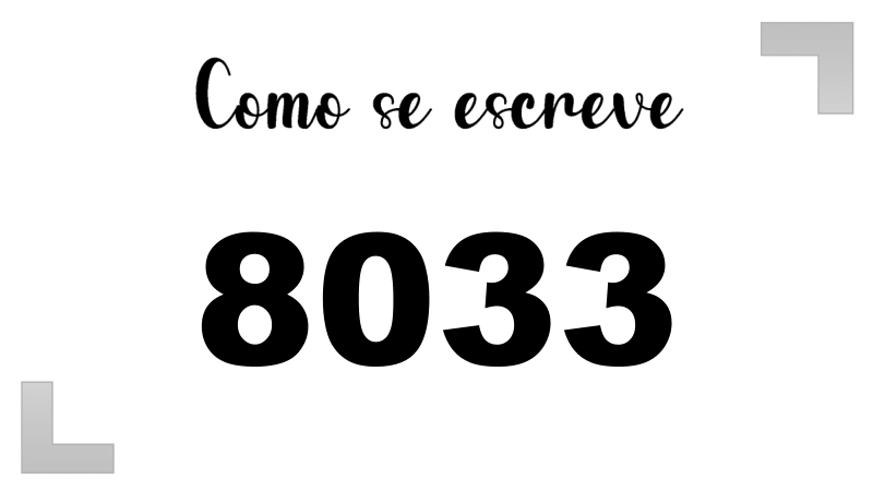 Imagem do número 8033