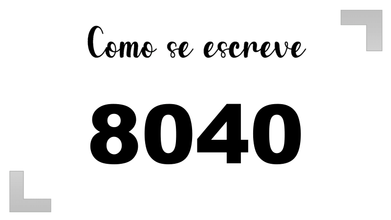 Imagem do número 8040
