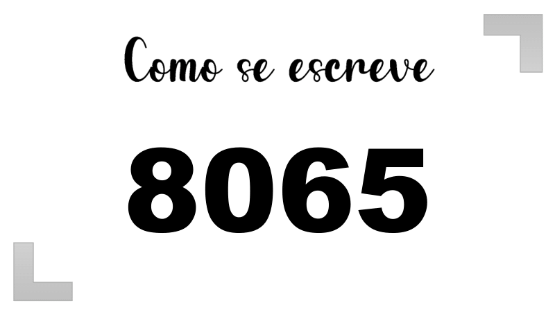 Imagem do número 8065