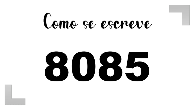 Imagem do número 8085
